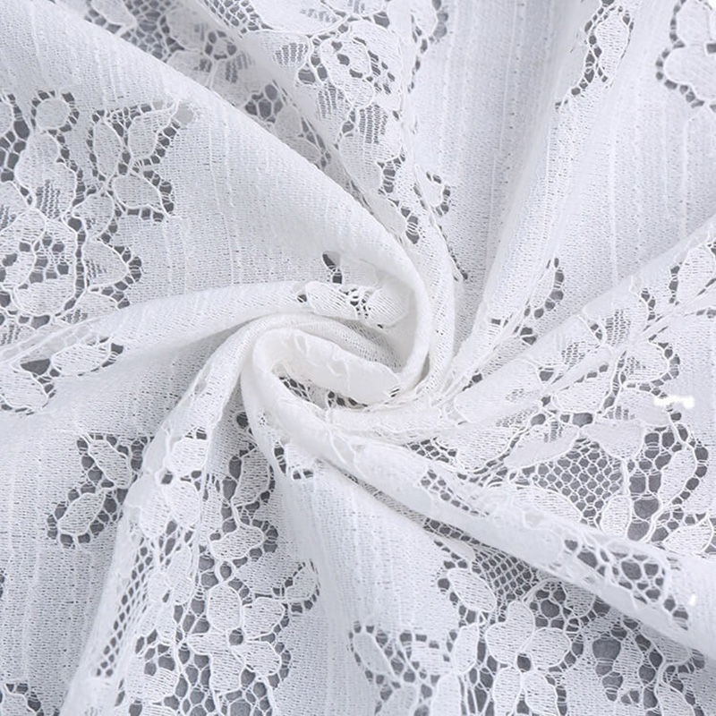 Lace Fabric Dress Nylon for Women's Wear Wholesale Supplier 2